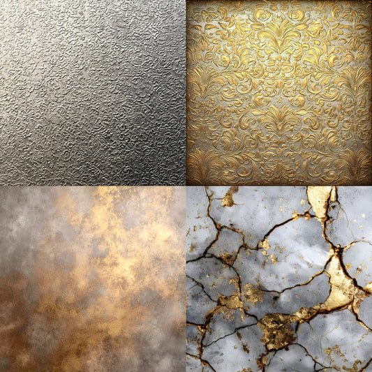 Silver Gold Shimmering Backdrop, Luxe Photography Background, Elegant Sparkle Photo Booth, Digital Download, Wedding Celebration, Party Portrait, SQBD29