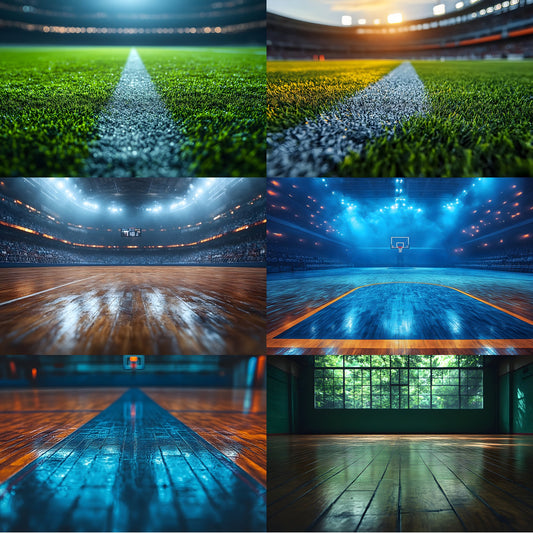 Sports Photography Backdrop Bundle, Action Scene Backgrounds, Digital Download for Athlete Portraits, Team Photo Day, Ratio