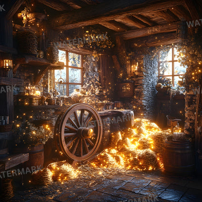 Rumpelstiltskin Gold Digital Backdrop, Square Photography Background, Fantasy Gold Photo Prop, Storybook Portrait, Magical Fine Art Composite