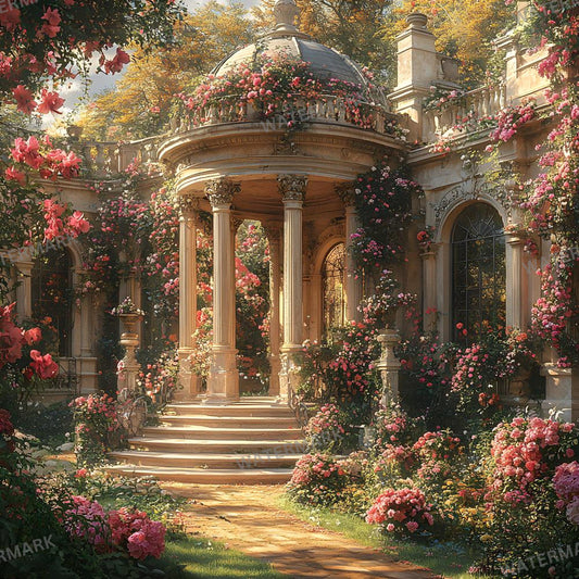 Baroque Garden Digital Backgrounds, Vintage, Maternity Backdrop, Nature, Photoshop Composite, Botanical Garden, Flower Garden backdrops