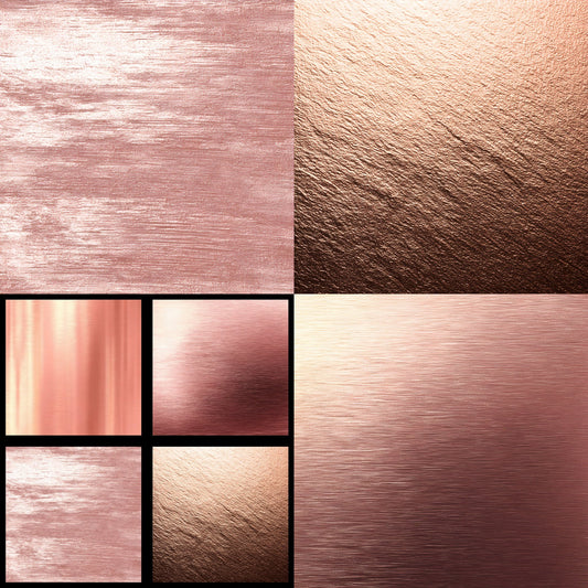 Rosegold Shimmering Digital Backdrop, Square Photography Background, Elegant Party Photo Booth, Sparkly Rose Gold Texture, Portrait Photography Prop