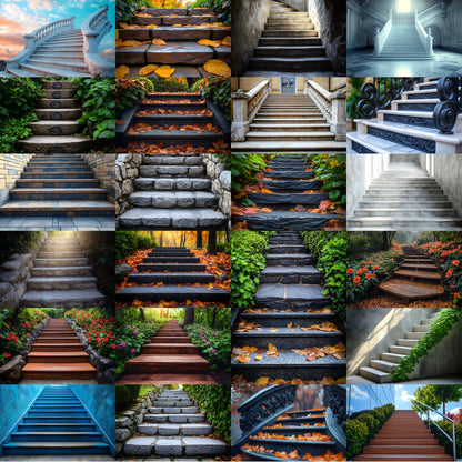 Staircase Digital Backdrop, Photography Background, Elegant Stairway Photo Prop, Fairytale Castle Stairwell Image, Fantasy Photography Overlay