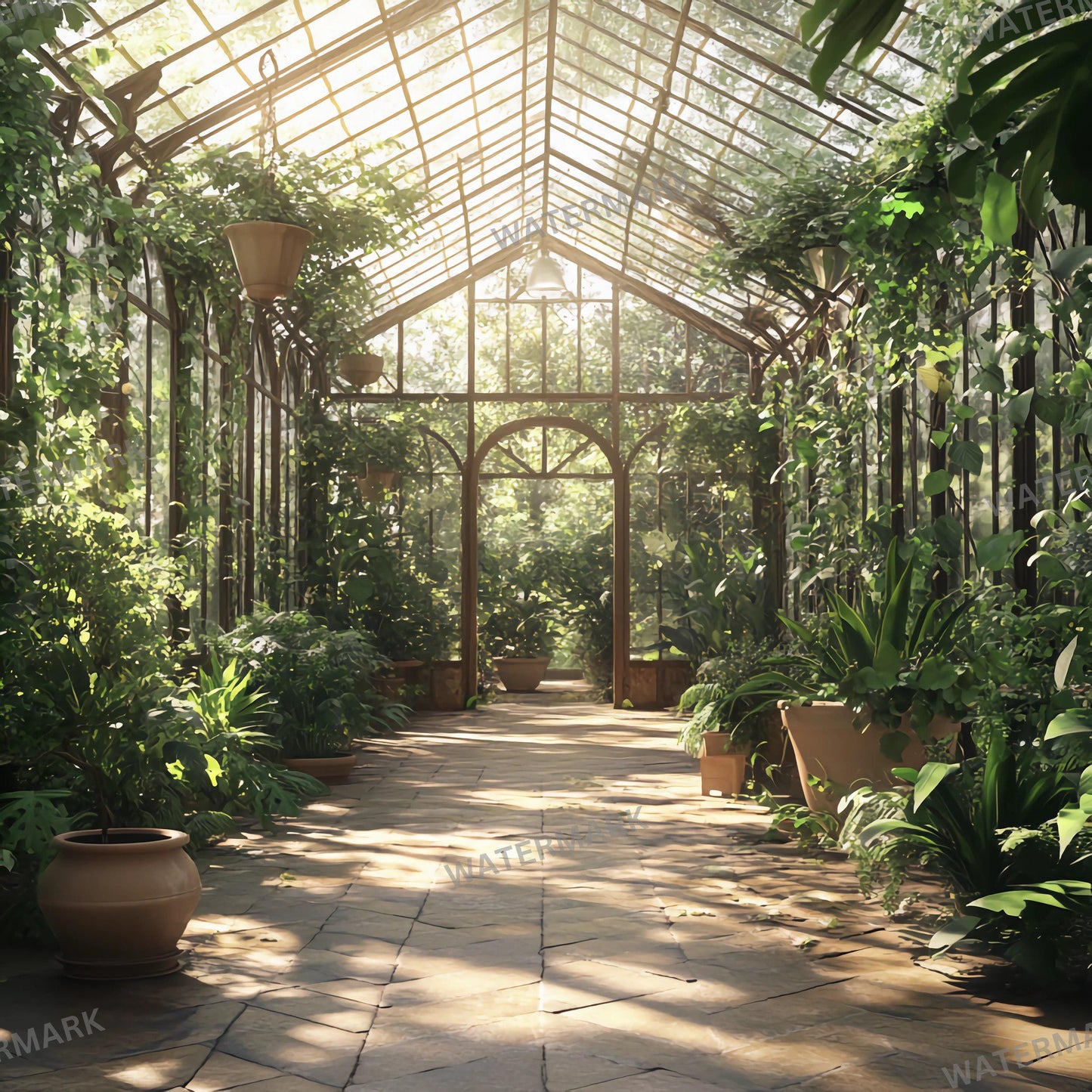 Victorian Greenhouse Backdrops Digital Overlay Maternity Studio Backdrop, Photoshop, Newborn Photography Digital Art Master Backdrops