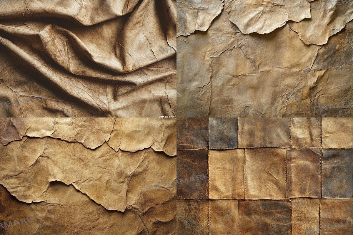 Beige Weathered Leather Digital Photography Backdrops PNGs - 00x00px Warm Aesthetic for Commercial Use