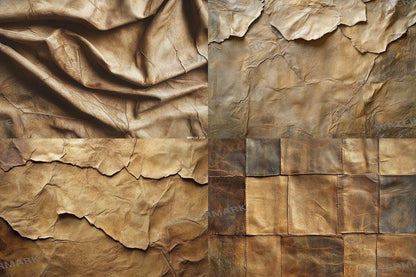 Beige Weathered Leather Digital Photography Backdrops PNGs - 00x00px Warm Aesthetic for Commercial Use