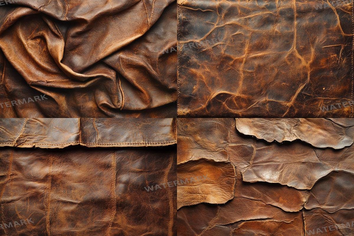 Weathered Leather Texture Backdrops for Photo Editing  Warm Aesthetic PNGs 00x00px for Digital Artists and Photographers