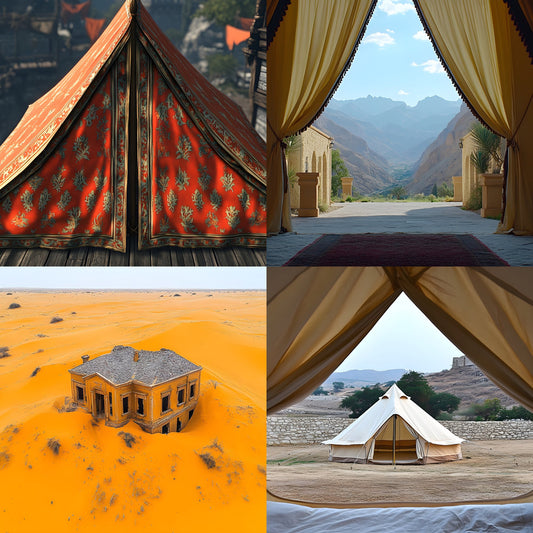 Desert Oasis Tent Digital Backdrop, Luxury Arabian Nights Background, Photography Prop, High-Res Image, Dreamy Scene, Instant Download