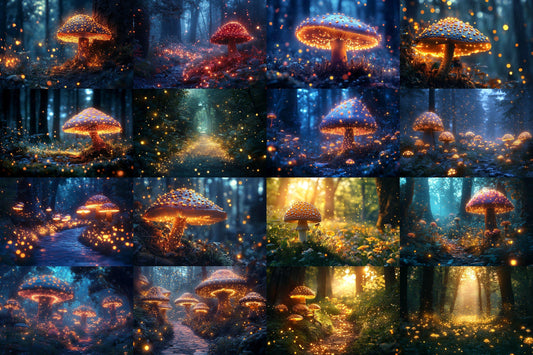 Enchanted Forest Backdrop: 1PNGs for Magical Photo Editing, Fairy Tale Photography Props, Mystical Woods Digital Backdrops.