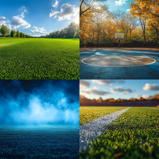 Sports Photography Backdrop Bundle, Action Photo Backgrounds, Digital Download for Team Pictures, Athlete Portraits, Scenes