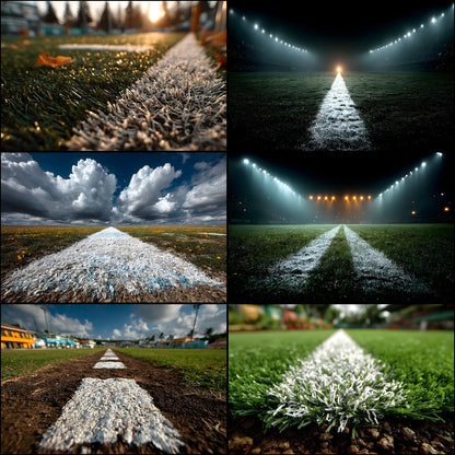 Sports Field Photography Backdrop Digital Download, Baseball, Football, Soccer Field Background for Sports Portraits, Team Photo Day Landscape