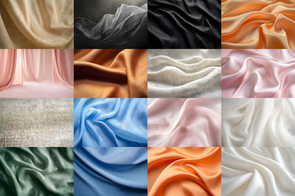 Fabric Texture Backdrops, Fabric Backgrounds, Digital Textures for Photoshop, Studio Backdrops, and Master Overlay PNGs, Textures