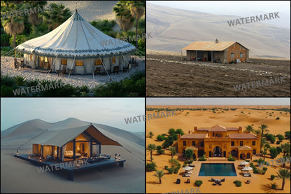 Desert Oasis Tent Digital Backdrop, Luxury Arabian Nights Background, Photography Prop, High-Res Image, Dreamy Scene, Instant Download