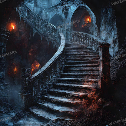 Cursed Castle Gothic Photography Backdrop - Photoshop Master Overlay - Gothic Portraits and Composites - Gothic Background - Gothic Mansion