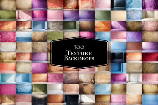 Textured Photography Backdrops - Backdrop Set with 9PNG Images - 00x00px Size 32 Ratio for Creative - Photography and Design