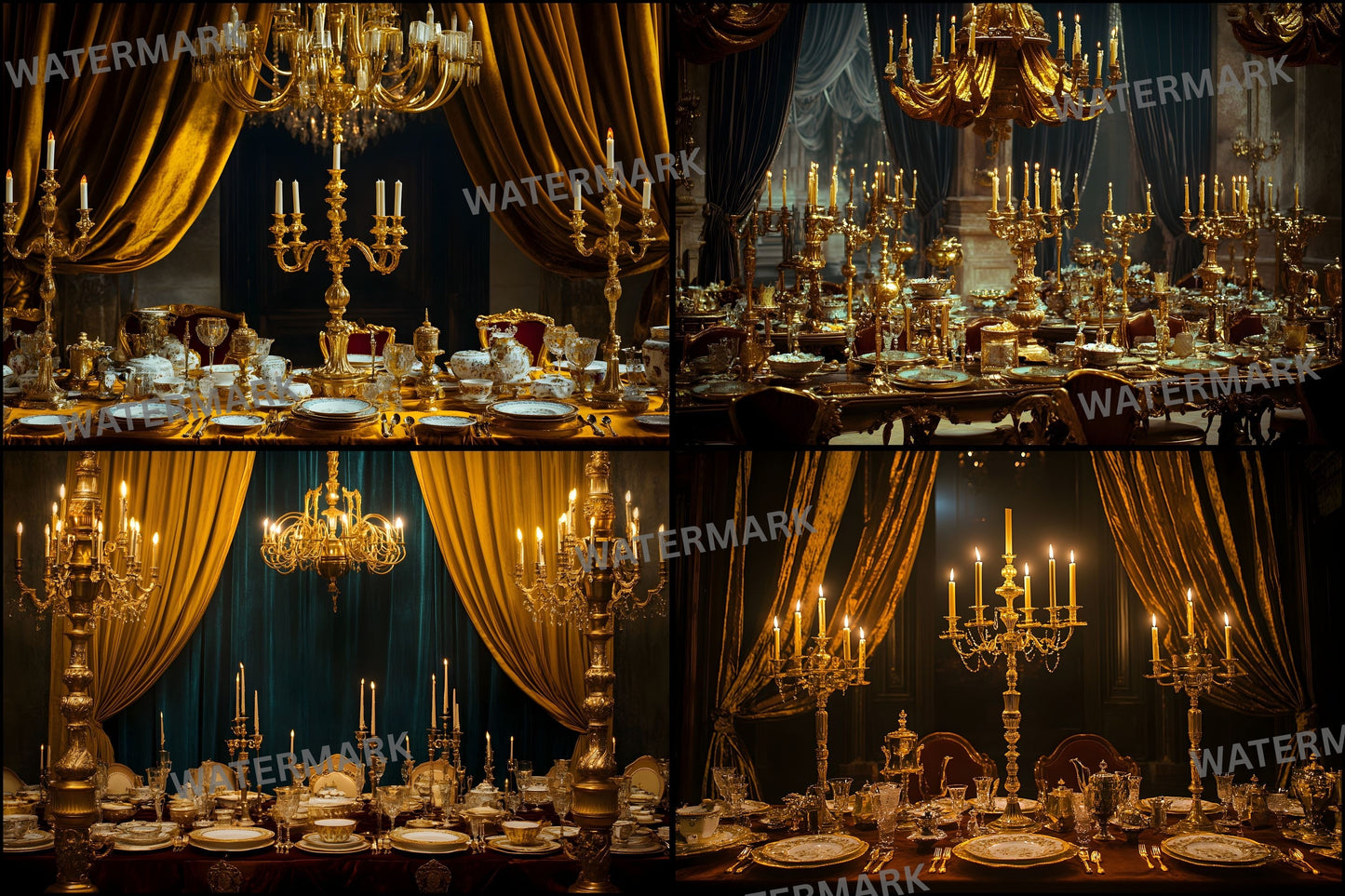 Gatsby Dinner Party Digital Backdrop, Roaring Twenties Background, Elegant Event Photography, Printable Art Deco Scene, Images