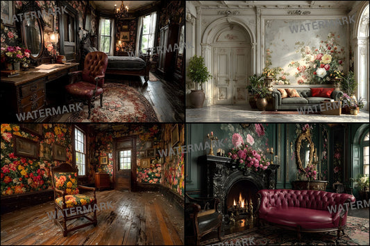 Victorian Street Photography Backdrop Bundle, Images for Photographers, Digital Backgrounds, Old Town Photography