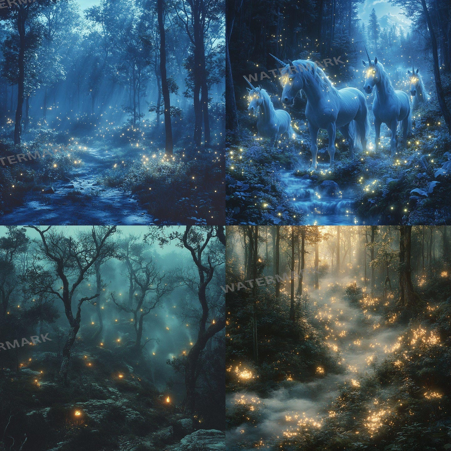 Forbidden Forest Backdrop: 1PNGs for Dark Enchanted Woods Photography, Spooky Mystery Tree Scenes, Haunted Fantasy Digital Backdrops