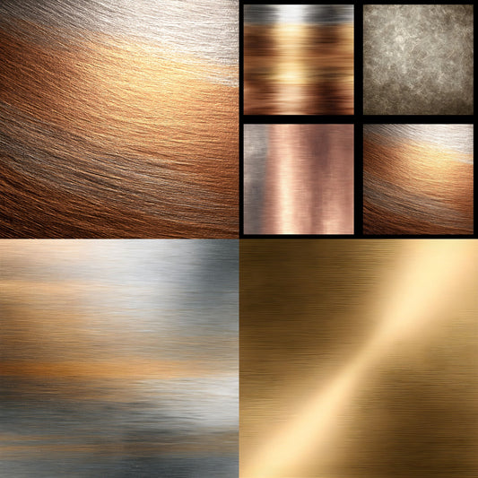 Bronze Silver Shimmering Photography Backdrop, Metallic Texture Digital Background, Square Format Photo Booth Prop, Elegant Party Decor, Abstract Art Image