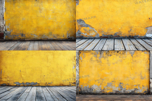 Goldenrod Yellow Backdrop | Set of 3Backdrops | Photography Wall | Studio Background
