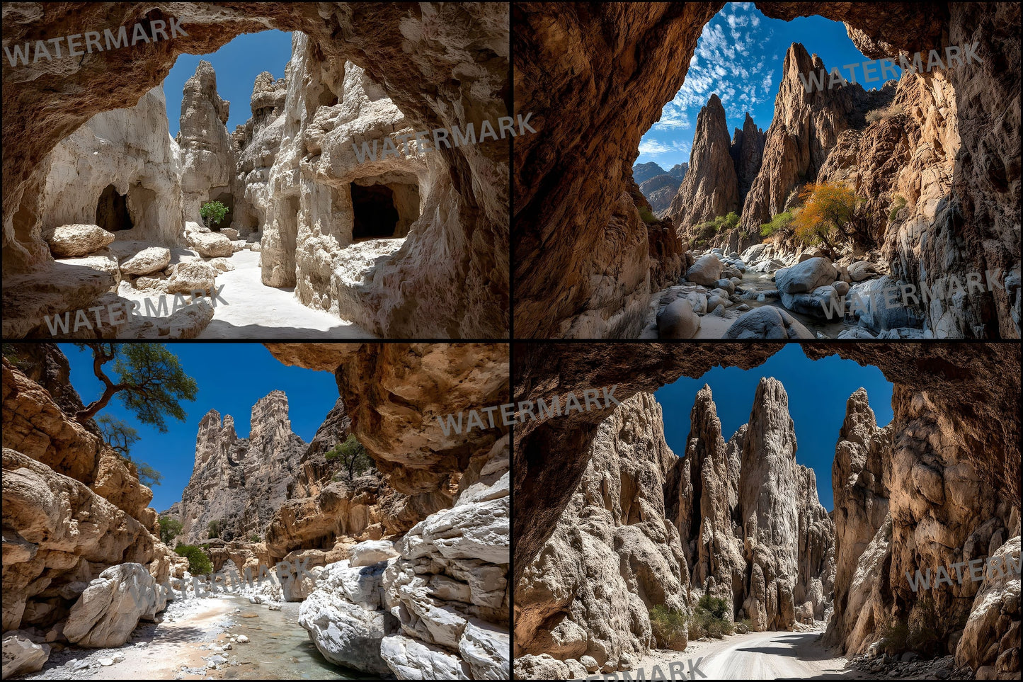 Sun-Bleached Desert Canyon Rocks Digital Backdrop, Photography Background, Scenic Photo Prop, Western Theme, Nature Photography