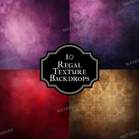 Regal Texture Backdrops - Maternity & Portrait Backgrounds - Perfect for Photoshop Composites Master Overlays - Royal Style Textures