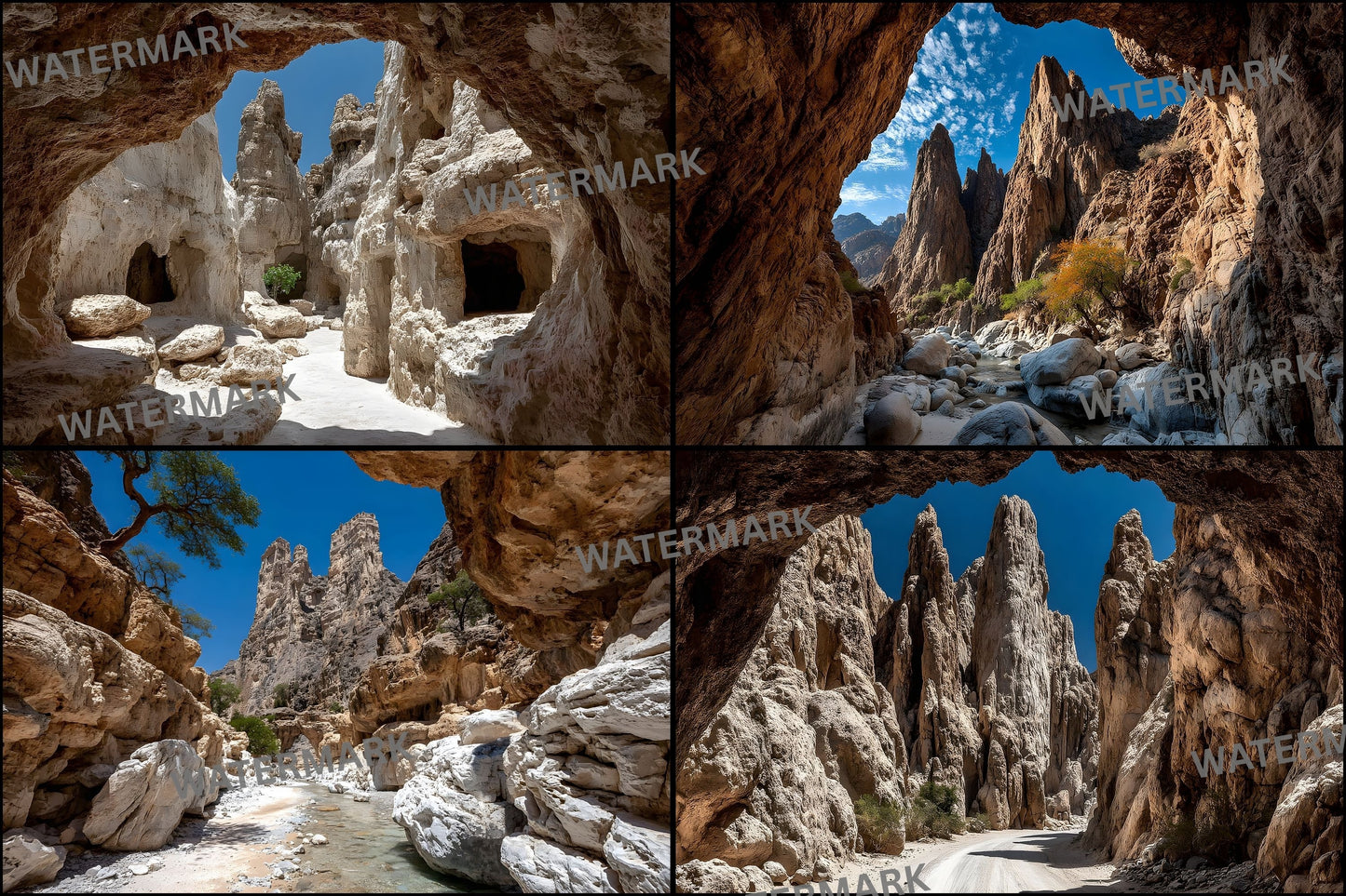 Sun-Bleached Desert Canyon Rocks Digital Backdrop, Photography Background, Scenic Photo Prop, Western Theme, Nature Photography