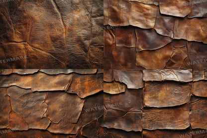 Weathered Leather Texture Backdrops for Photo Editing  Warm Aesthetic PNGs 00x00px for Digital Artists and Photographers