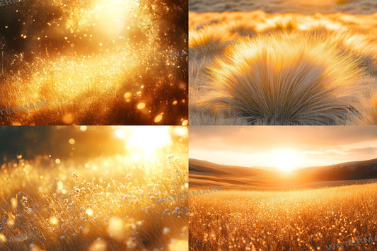 Golden Hour Field Backdrops, Sunset Photography Backdrop, Warm Glow Overlays, Maternity Backdrop, Photoshop Backgrounds