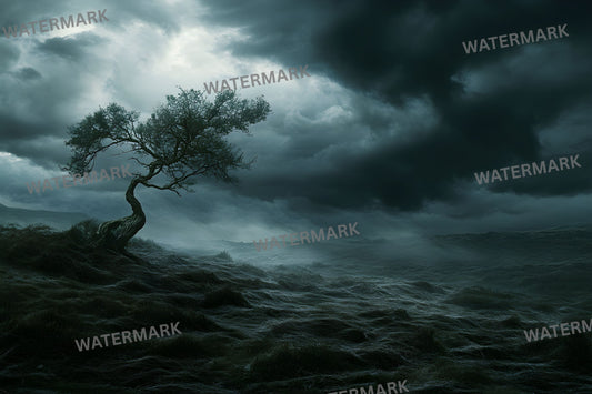 Windswept Heath Digital Backdrop, Photography Background, Scenic Photo Prop, Outdoor Scene, Nature Photography, Fantasy Background