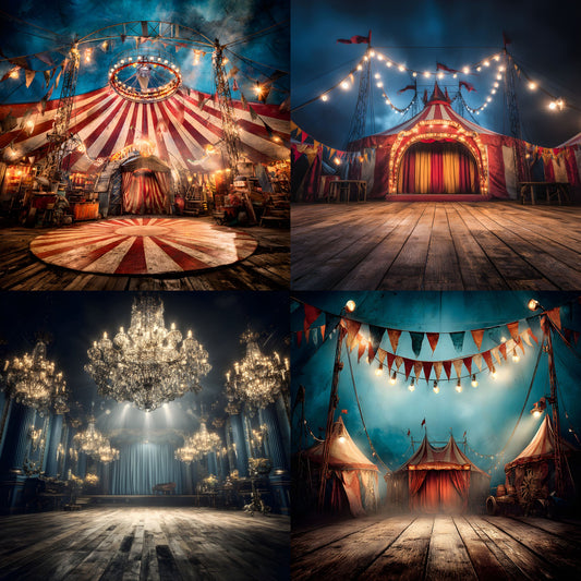Stage Lights Backdrop, Chandelier Background, Dark Photography Backdrop, Square Digital Backdrop, Concert Photo Background, Event Photography Prop