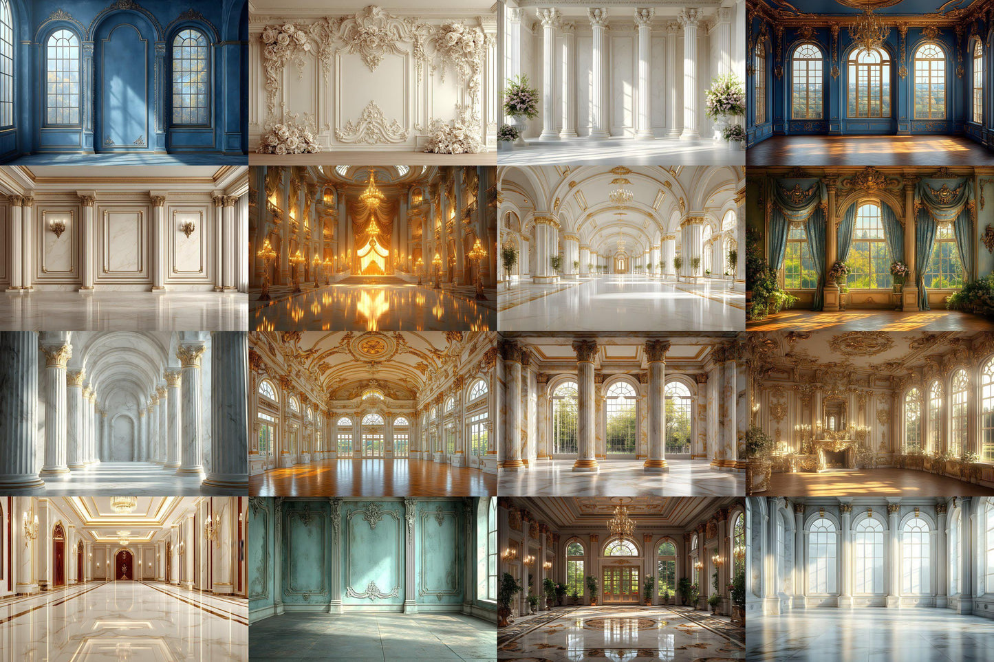 Regal Room Backdrops, Photography, Photoshop, Portrait Backgrounds, Weddings Backdrops, Maternity Backgrounds, Luxury, Architecture