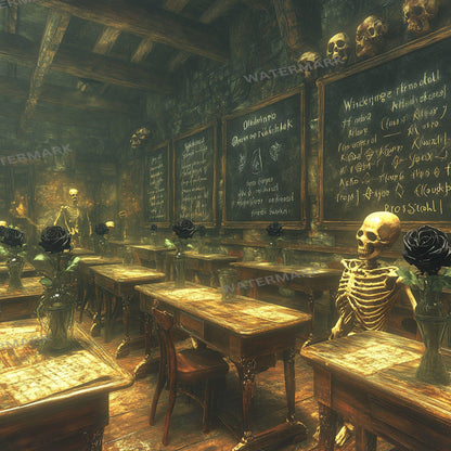 Wizarding School Digital Backdrops - 1High-Res PNGs for Photography 96x96px Commercial Use