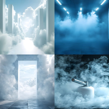 Futuristic Crossfit Studio Backdrop, White Gym Background, Digital Download, Fitness Photography, Workout Photo Booth, Sport Mockup