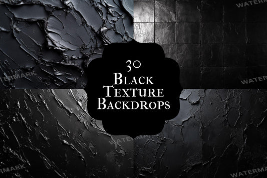 Black Textured Digital Backdrops - 3High-Res PNGs 00x00px for Stunning Photography