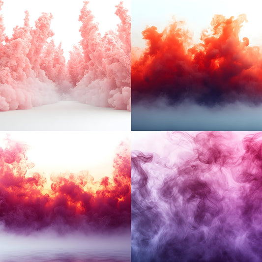 Fuchsia Smoke Sports Digital Backdrop, Photography Background for Athlete Portraits, Vibrant Pink Photo Booth Prop, Action Sports Scene, Ratio