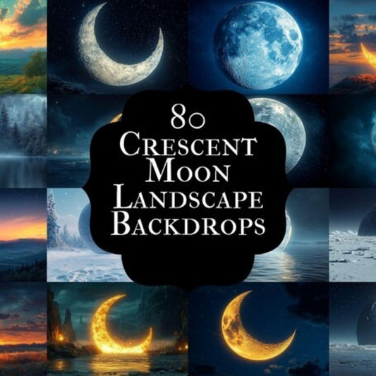 Moon Backdrops for Photoshop Composites & Digital Overlays, Space Backdrops, Celestial Backdrops, Moon Photography, Moon Backgrounds