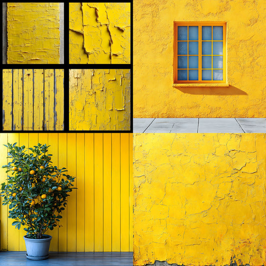 Bright Yellow Canvas Digital Backdrop, Photography Background for Portraits, Square Photo Prop,Texture, Studio Art, Graphic Design Resource