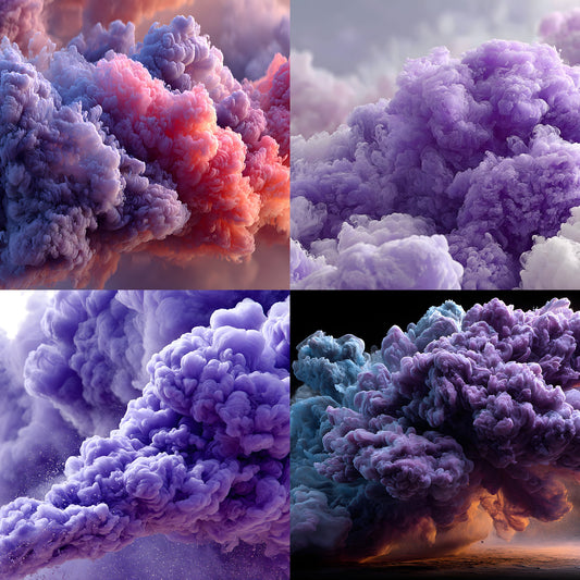 Purple Smoke Photography Backdrop, Ethereal Action Background, Digital for Composites, Artistic Portrait Overlay, Moody Photo Design Resource