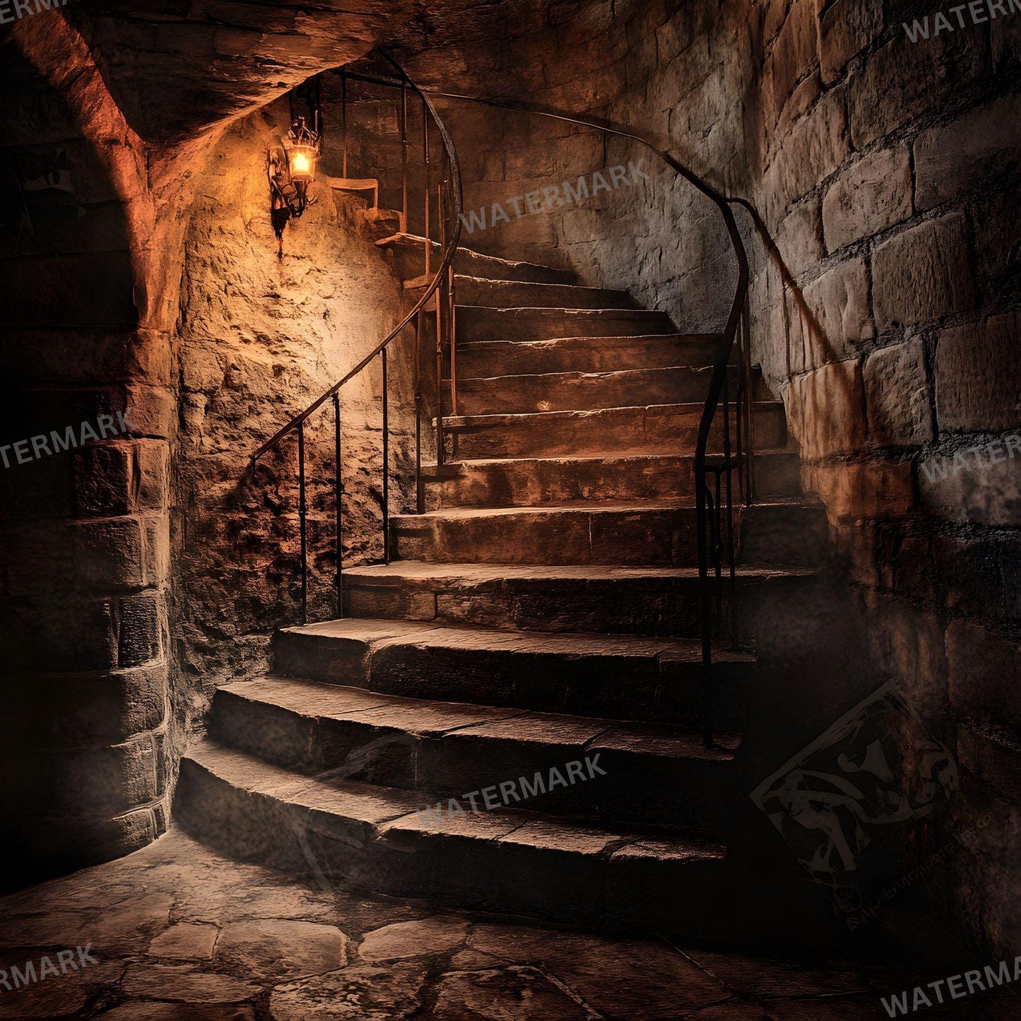 Cursed Castle Gothic Photography Backdrop - Photoshop Master Overlay - Gothic Portraits and Composites - Gothic Background - Gothic Mansion