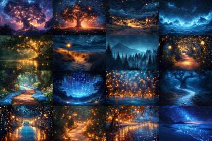 Starry Night Sky Backdrop: PNGs for Space Photo Editing, Celestial Photography Props, Galaxy Themed Digital Backdrops.