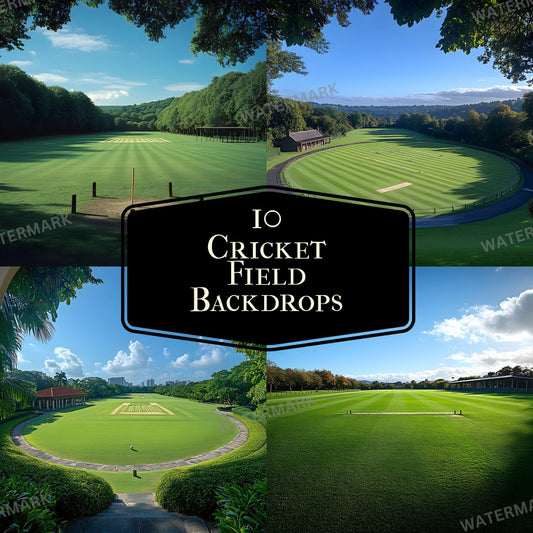 Cricket Field Digital Overlay Backdrop 96x96px for Photography Composites  Studio Use - Perfect for Wallpapers  Portraits
