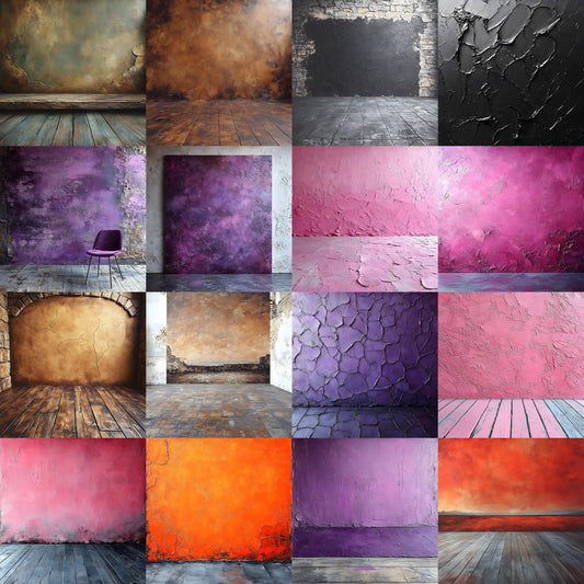 Textured Studio Backdrops - High-Quality Digital Backgrounds for Photography, Photoshop Overlays & Portrait Sessions