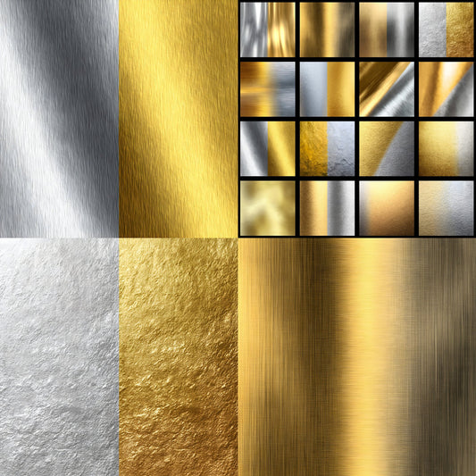 Gold Silver Shimmering Backdrop, Luxury Sparkle Background, Elegant Photo Booth, Party Photography, Digital Download, Images