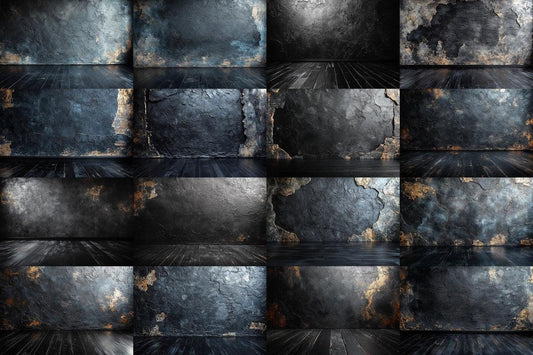 Charcoal Black Textured Photography Backdrops - 5High-Res PNGs 00x00px for Digital Art  Design  Warm Inviting Aesthetic Backdrops