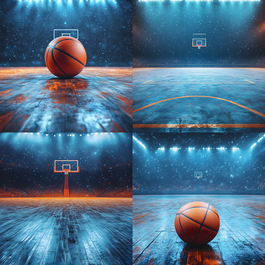 Sports Photography Backdrop Bundle, Action Scene Digital Backgrounds for Athletes, Team Photo Day, High Resolution Images