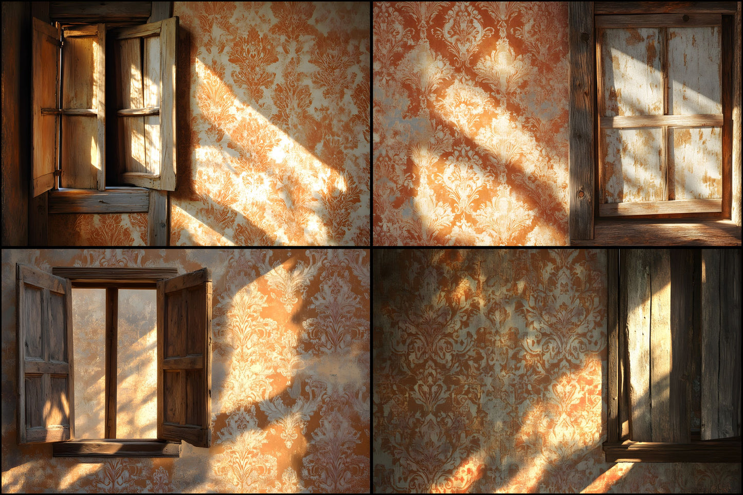 Rustic Golden Light Digital Backdrop, Warm Photography Backgrounds, Photo Wallpaper, Portrait Photography, Dreamy Photo Overlays