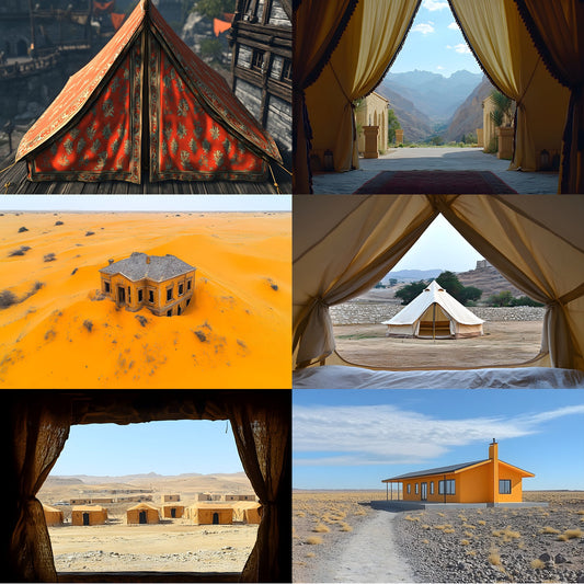 Desert Oasis Tent Digital Backdrop, Luxury Arabian Nights Background, Photography Prop, High-Res Image, Dreamy Scene, Instant Download