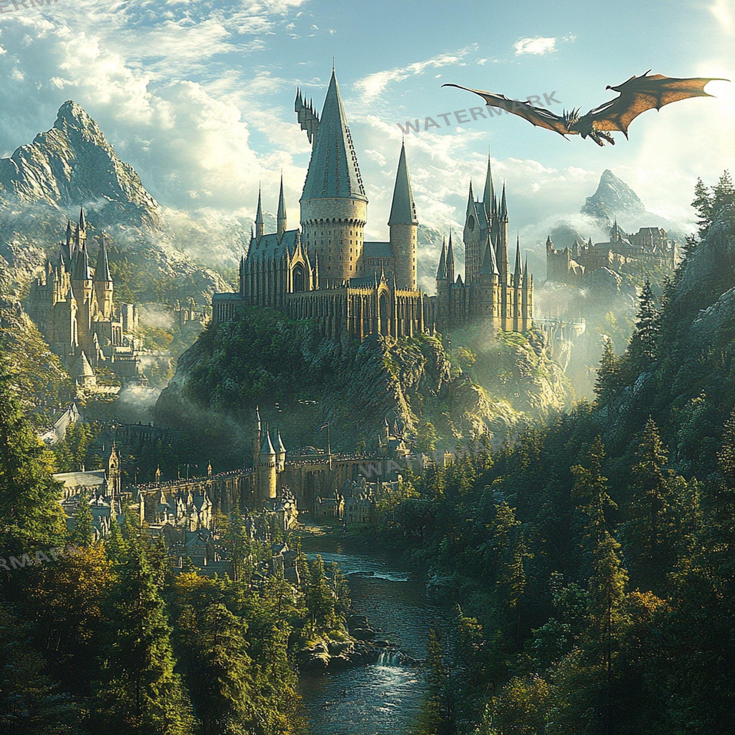Triwizard Tournament Grounds Backgrounds ��������� Magical Arena-Inspired Backdrops, Fantasy - Themed Photoshop & Photography - School of Wizarding