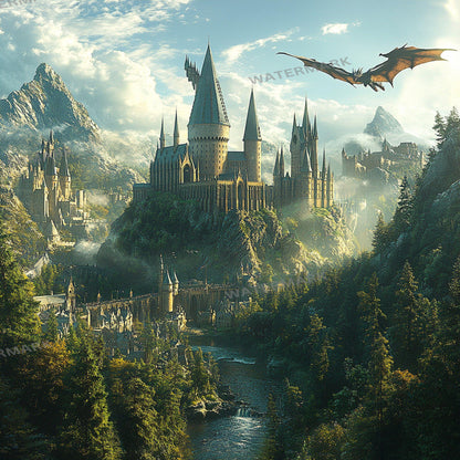 Triwizard Tournament Grounds Backgrounds ��������� Magical Arena-Inspired Backdrops, Fantasy - Themed Photoshop & Photography - School of Wizarding