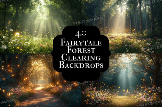 High-Resolution Fairytale Forest PNG Backdrops - Enchanting Photography  Design D������cor